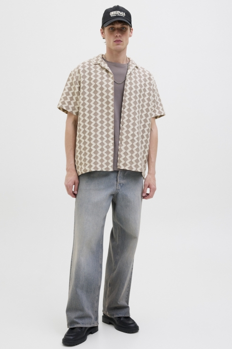 Jack & Jones jorsummer luke texture resort shirt